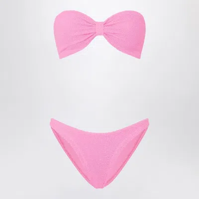 Hunza G Jean Bikini Set In Pink