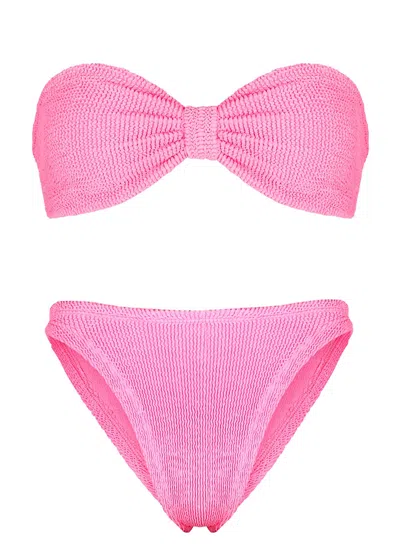 Hunza G Coverage Jean Bikini Bubblegum In Pink
