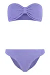 Hunza G Jean Strapless Bikini Set
