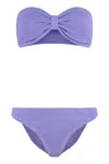 Hunza G Jean Strapless Bikini Set