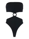 Hunza G Jerry Swim Strapless High-cut Ring Detail