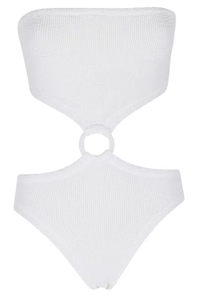 Hunza G Jerry One-piece Swimsuit - White