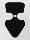 Hunza G Jerry Swim Strapless High-cut Ring Detail
