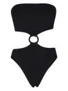 Hunza G Jerry Swim Strapless High-cut Ring Detail