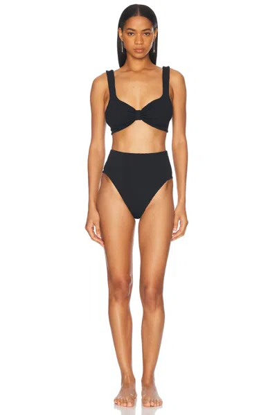 Hunza G Judy Bikini Set In Black