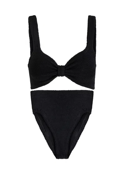 Hunza G Judy Seerksucker Bikini