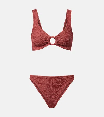 Hunza G Julia Bikini In Brown