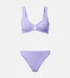 Hunza G Julia Bikini Set Lilac