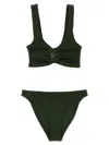 Hunza G Coverage Juno Twist-detail Bikini