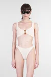 Hunza G Julia Bikini Beachwear In Powder Polyamide