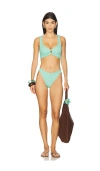 Hunza G Julia Bikini Set In Green