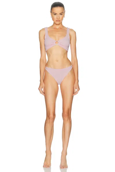 Hunza G Julia Bikini Set In Pink