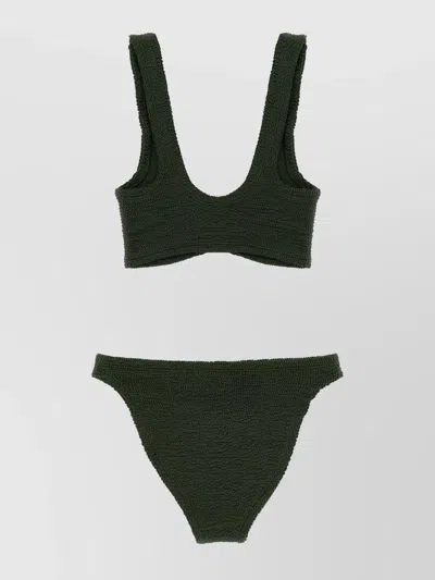 HUNZA G 'JULIA' BIKINI WITH BACK RING DETAIL