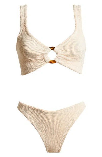 Hunza G Julia O-ring Two-piece Swimsuit