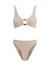 Hunza G Julia Bikini Off-the-shoulder Cut-out Detail