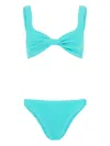 Hunza G Bonnie Bikini Set In 蓝色