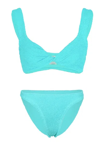 Hunza G Juno Bikini Aqua In Blue