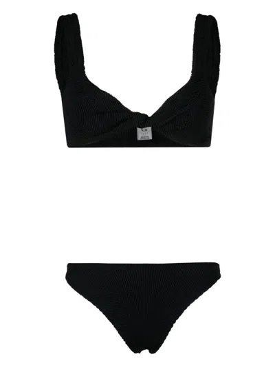 Hunza G `juno` Bikini In Black  