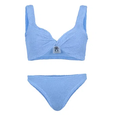 Hunza G Juno Bikini Cornflower In Blue