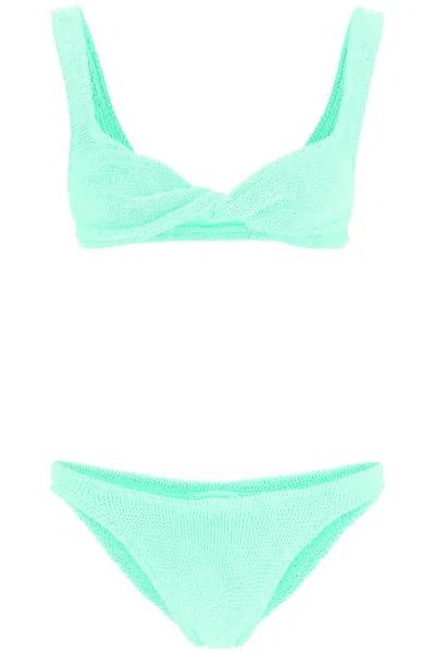 Hunza G Juno Bikini Set In 绿色的