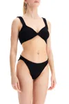 Hunza G Lurex Twist Juno Bikini In Black