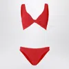 Hunza G Juno Textured Nylon Twisted Bikini