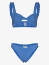 Hunza G Juno Crinkle Bikini In Blue