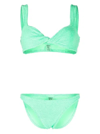 HUNZA G JUNO CRINKLE BIKINI