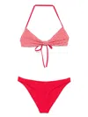 Hunza G Kacey Bikini Set In Red