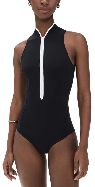 Hunza G Katya Upf One Piece Black