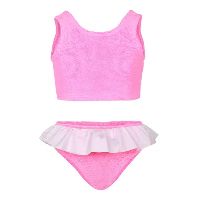 Hunza G Kids' Baby Olive Bikini Bubblegum