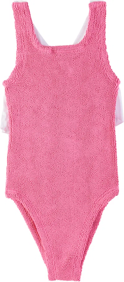 Hunza G Kids Pink Lara Swimsuit