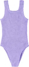 Hunza G Classic Swimsuit In Lilac
