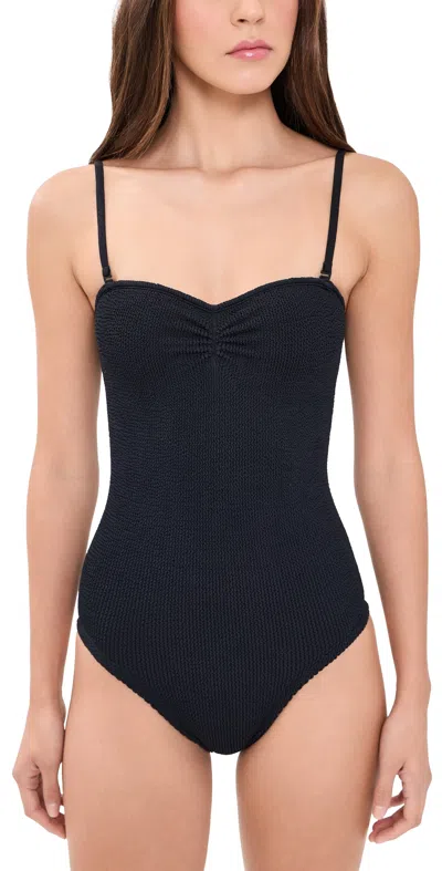 Hunza G Lea Swim One Piece Black/polka Dot