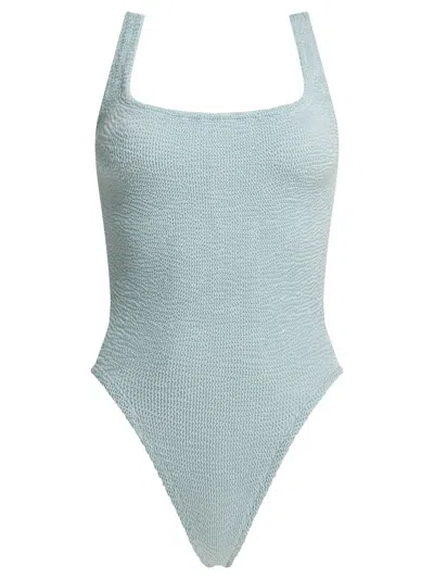 Hunza G Lightblue Polyamide Elastane Swimwear In Blue