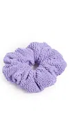 Hunza G Lilac Crinkle Scrunchie Lilac