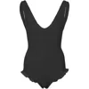 Hunza G Lisa Swim Black In Black
