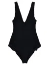 Hunza G Sadie Swim One-piece Swimsuit In Black