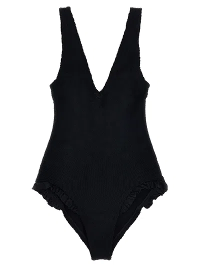 HUNZA G LISA SWIM ONE-PIECE SWIMSUIT
