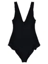 Hunza G Sadie Swim One-piece Swimsuit In Black