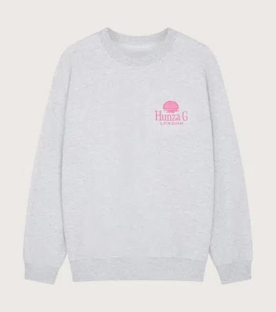 Hunza G London Sweatshirt In Gray
