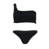 Hunza G Luna Nile Bikini Black In Black