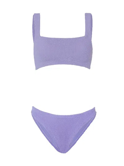 Hunza G Mini Costume Bikini - Xandra In Purple