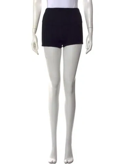Pre-owned Hunza G Mini Shorts In Black
