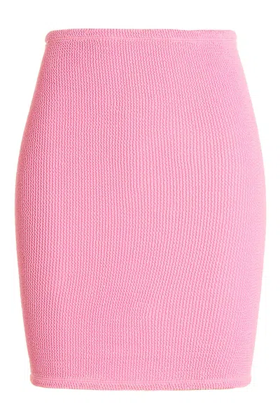 HUNZA G HUNZA G 'MINI SKIRT' SKIRT