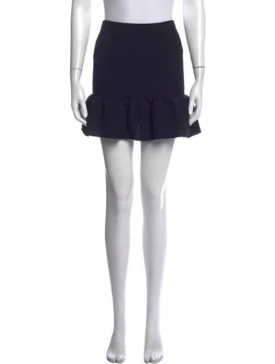Pre-owned Hunza G Mini Skirt W/ Tags In Blue