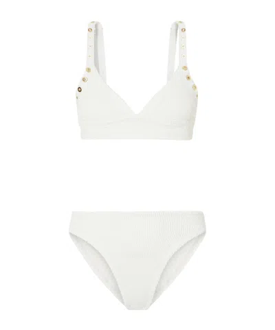 Hunza G Minimalist Bikini In White