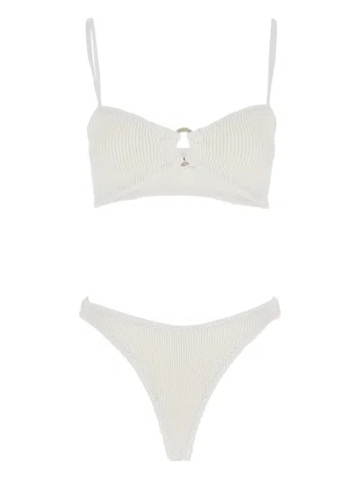 Hunza G Misty Bikini Clothing In White
