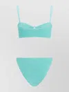 Hunza G Misty Bikini Ring Detail In Blue
