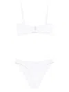 Hunza G Misty Bikini Set In White